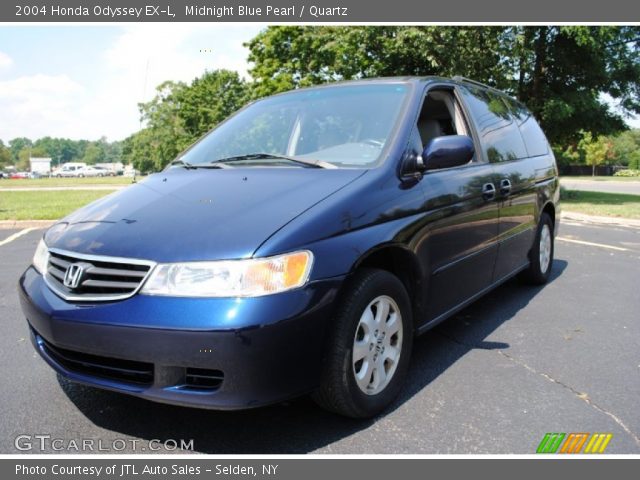 2004 Honda Odyssey EX-L in Midnight Blue Pearl