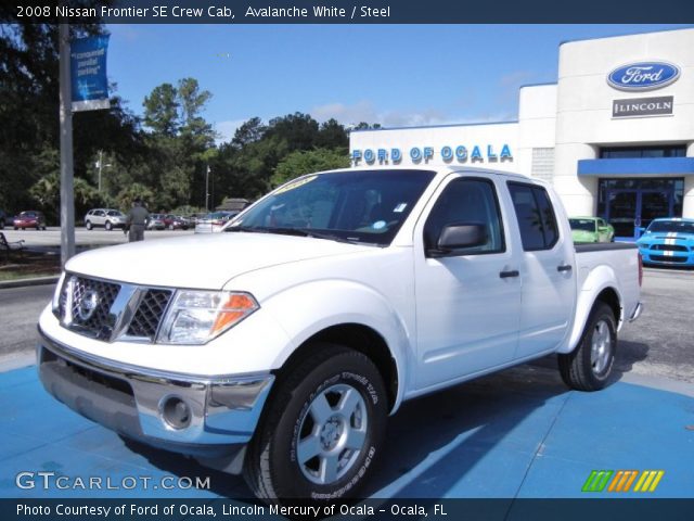 2008 Nissan Frontier SE Crew Cab in Avalanche White