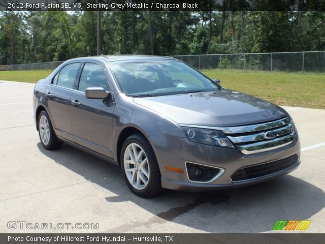 2012 Ford Fusion SEL V6 in Sterling Grey Metallic