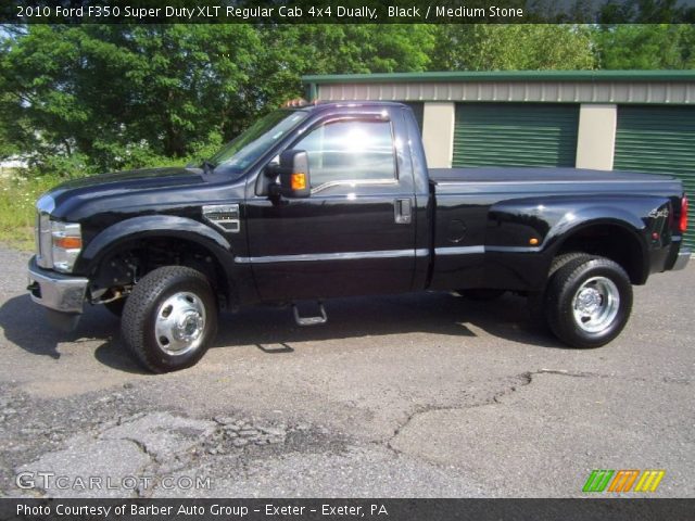 2010 Ford F350 Super Duty XLT Regular Cab 4x4 Dually in Black