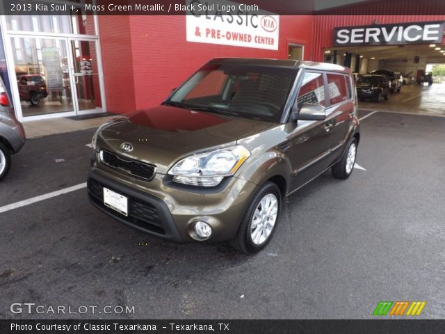 2013 Kia Soul + in Moss Green Metallic