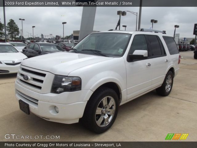 2009 Ford Expedition Limited in White Platinum Tri-Coat Metallic