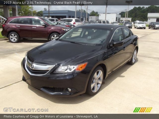 2013 Acura ILX 2.0L Technology in Crystal Black Pearl
