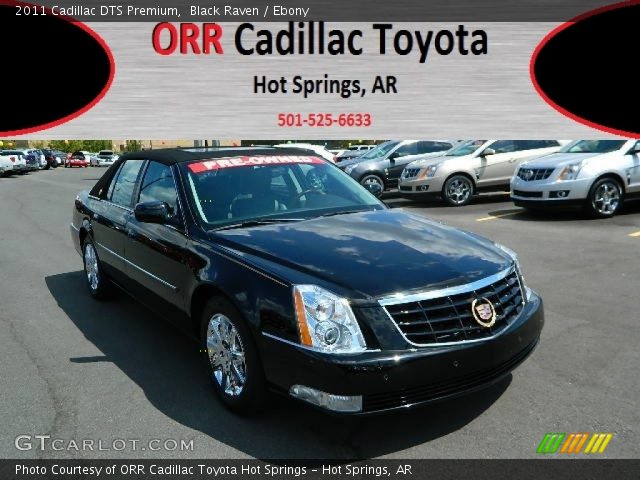 2011 Cadillac DTS Premium in Black Raven