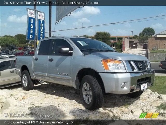 2010 Nissan Titan SE Crew Cab 4x4 in Radiant Silver