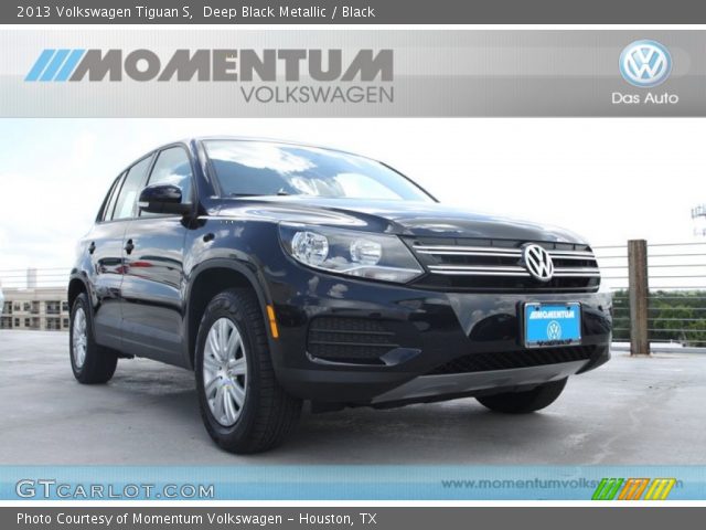 2013 Volkswagen Tiguan S in Deep Black Metallic