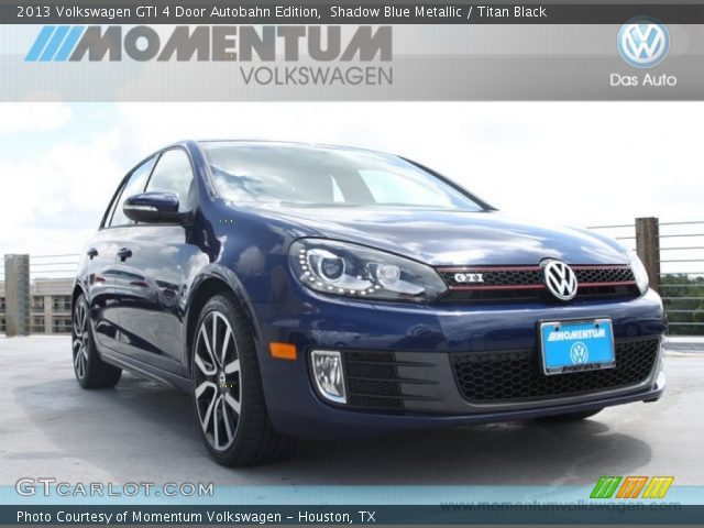 2013 Volkswagen GTI 4 Door Autobahn Edition in Shadow Blue Metallic