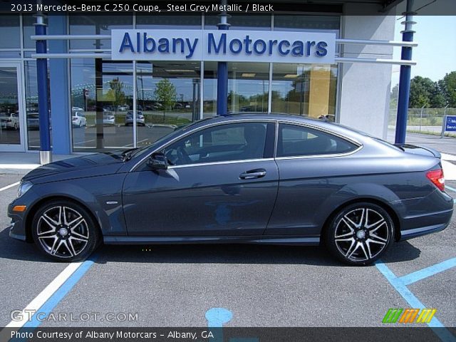 2013 Mercedes-Benz C 250 Coupe in Steel Grey Metallic