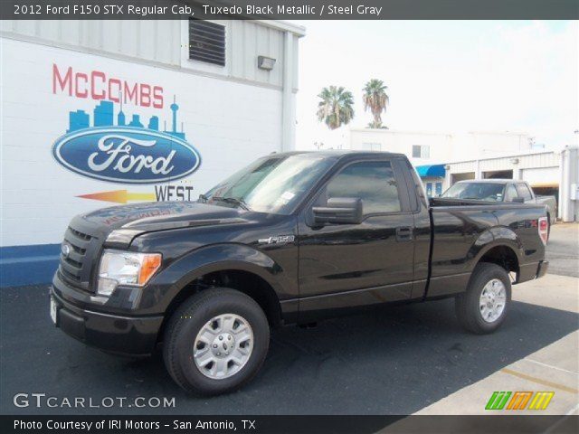 2012 Ford F150 STX Regular Cab in Tuxedo Black Metallic