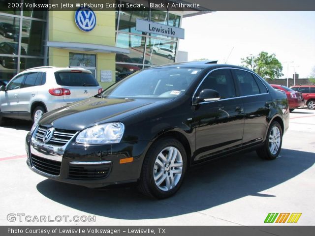 2007 Volkswagen Jetta Wolfsburg Edition Sedan in Black