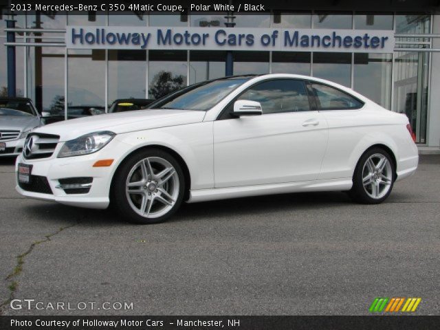2013 Mercedes-Benz C 350 4Matic Coupe in Polar White