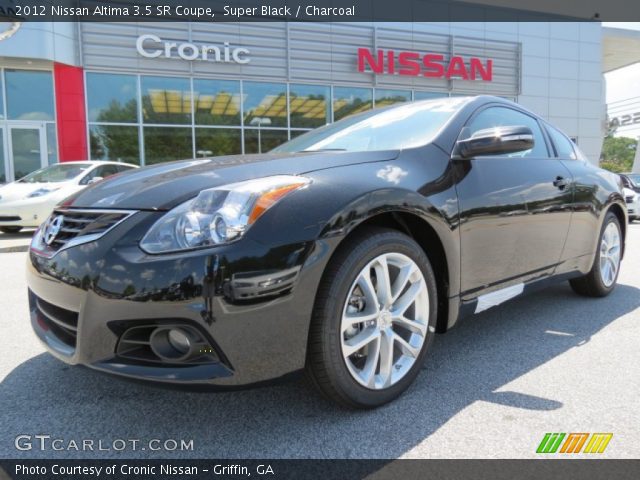 2012 Nissan Altima 3.5 SR Coupe in Super Black