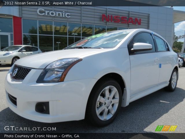 2012 Nissan Sentra 2.0 SR in Aspen White