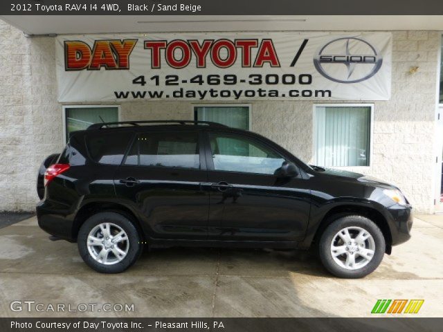 2012 Toyota RAV4 I4 4WD in Black