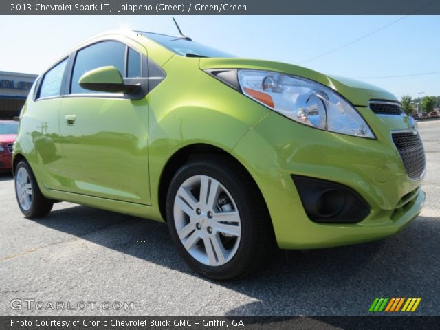 2013 Chevrolet Spark LT in Jalapeno (Green)