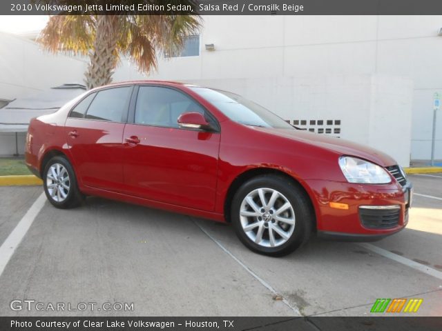 2010 Volkswagen Jetta Limited Edition Sedan in Salsa Red