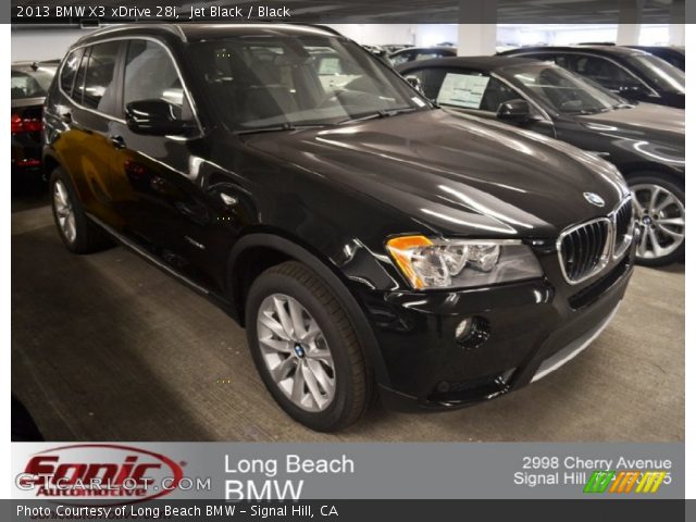 2013 BMW X3 xDrive 28i in Jet Black