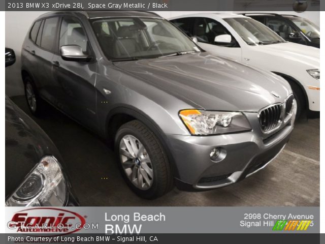 2013 BMW X3 xDrive 28i in Space Gray Metallic