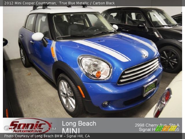 2012 Mini Cooper Countryman in True Blue Metallic