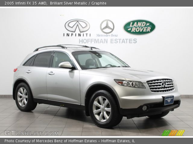 2005 Infiniti FX 35 AWD in Brilliant Silver Metallic