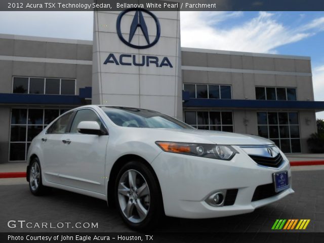 2012 Acura TSX Technology Sedan in Bellanova White Pearl
