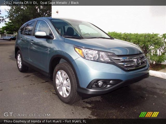 2012 Honda CR-V EX in Opal Sage Metallic