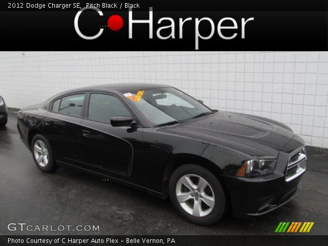 2012 Dodge Charger SE in Pitch Black