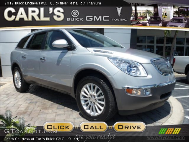 2012 Buick Enclave FWD in Quicksilver Metallic