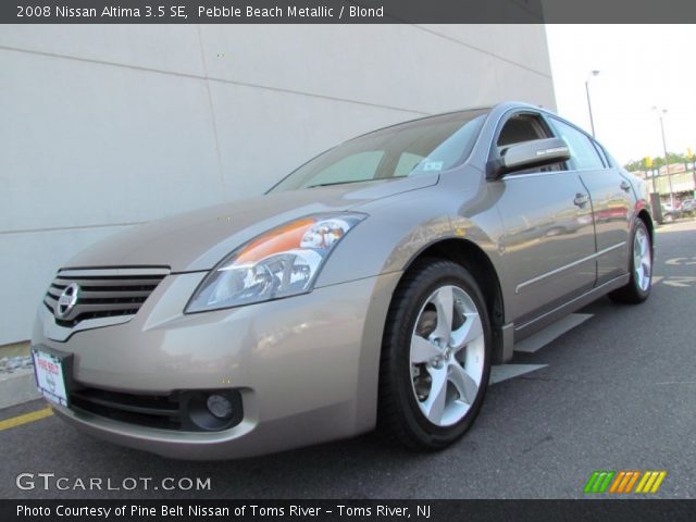 2008 Nissan Altima 3.5 SE in Pebble Beach Metallic