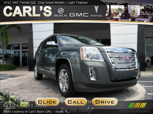 2012 GMC Terrain SLE in Gray Green Metallic