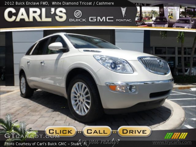 2012 Buick Enclave FWD in White Diamond Tricoat