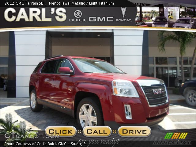 2012 GMC Terrain SLT in Merlot Jewel Metallic