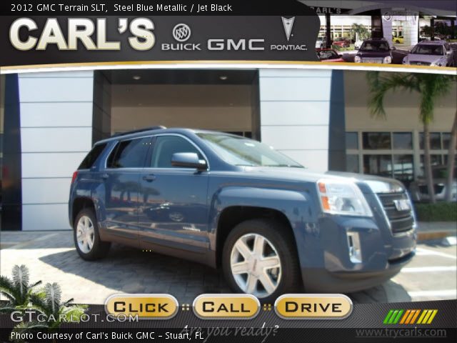 2012 GMC Terrain SLT in Steel Blue Metallic