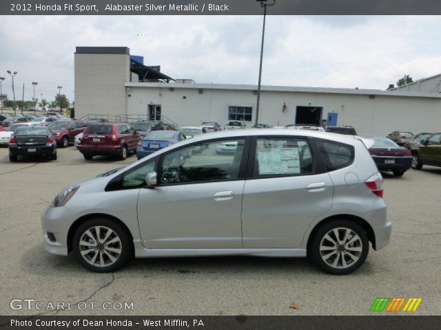 2012 Honda Fit Sport in Alabaster Silver Metallic