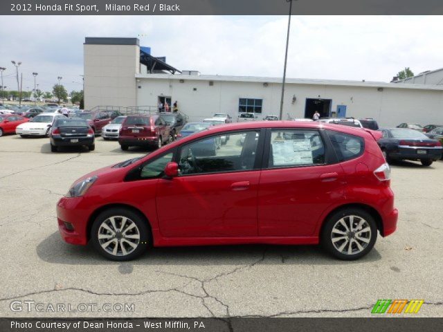 2012 Honda Fit Sport in Milano Red