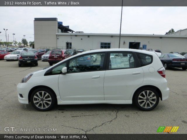 2012 Honda Fit Sport in Taffeta White