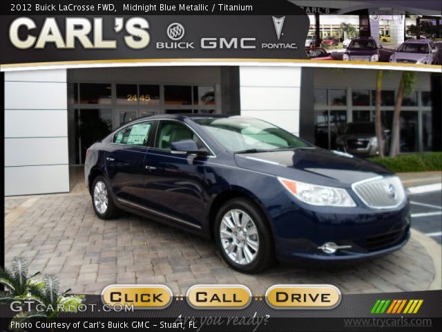 2012 Buick LaCrosse FWD in Midnight Blue Metallic
