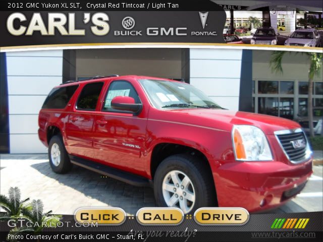 2012 GMC Yukon XL SLT in Crystal Red Tintcoat