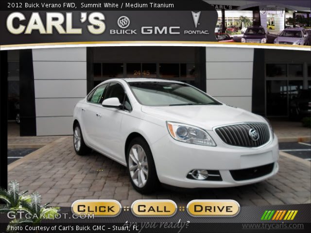 2012 Buick Verano FWD in Summit White