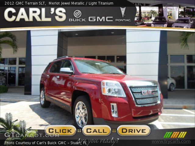 2012 GMC Terrain SLT in Merlot Jewel Metallic