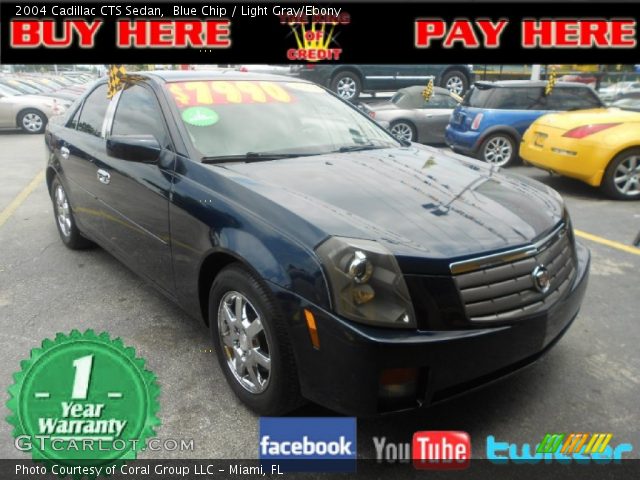 2004 Cadillac CTS Sedan in Blue Chip