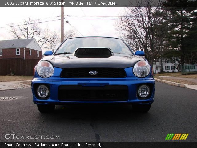 2003 Subaru Impreza WRX Sedan in WR Blue Pearl