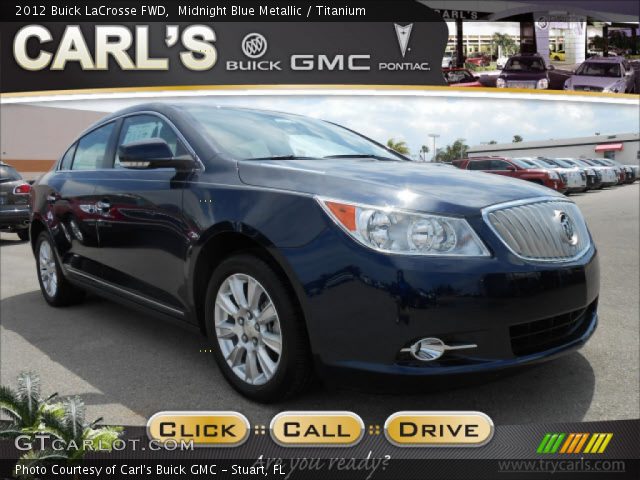 2012 Buick LaCrosse FWD in Midnight Blue Metallic
