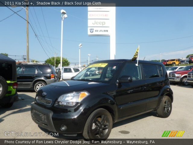 2011 Kia Soul + in Shadow Black