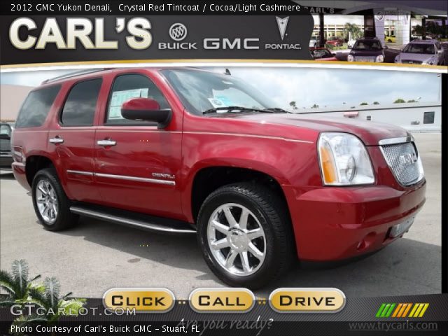 2012 GMC Yukon Denali in Crystal Red Tintcoat