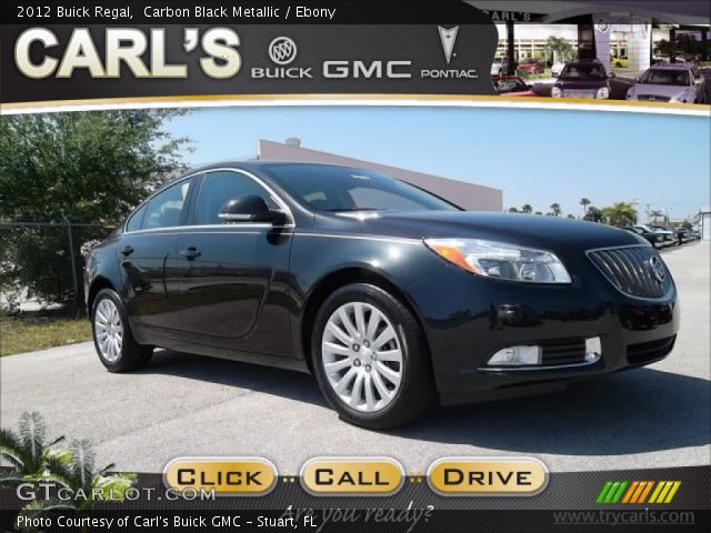 2012 Buick Regal  in Carbon Black Metallic
