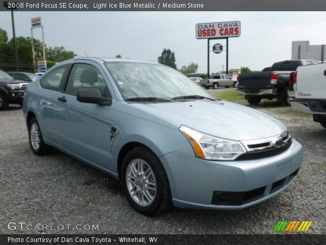 2008 Ford Focus SE Coupe in Light Ice Blue Metallic