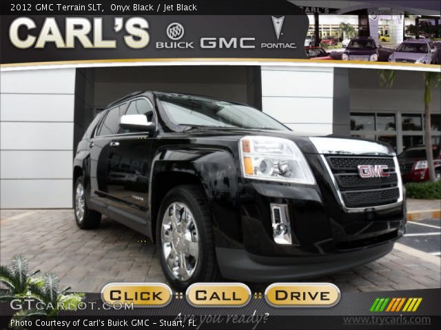 2012 GMC Terrain SLT in Onyx Black