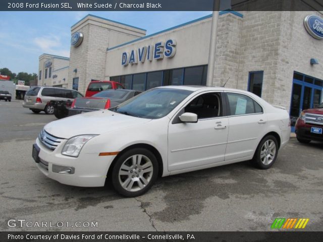 2008 Ford Fusion SEL in White Suede