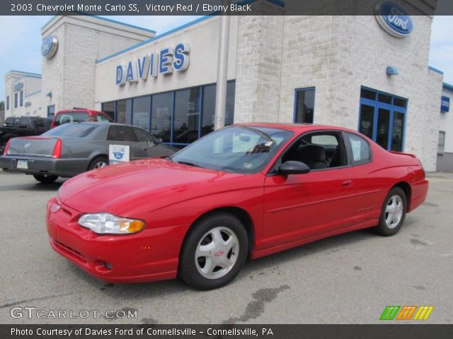 2003 Chevrolet Monte Carlo SS in Victory Red